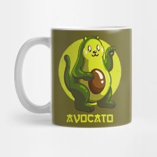 Avocato Avocado Cat Mug